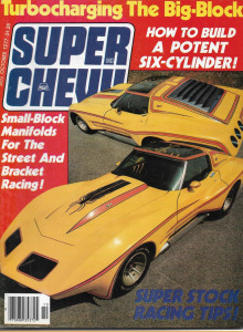 SUPER CHEVY 1977 OCT - TURBO CHG BIG BLOCK, BUILD A 6 CYL, SMALL BLK MANIFOLD
